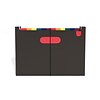 TRU RED™ Plastic Accordion File, 25-Pocket, Letter Size, Multicolor (TR45523)