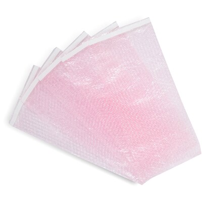 8 x 17.5 Self-Seal 3/16 Antistatic Bubble Bags, 75/Carton (ST53932)