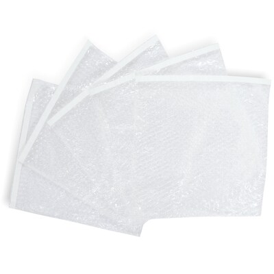 12 x 11.5 Self-Seal 3/16 Bubble Bags, 100/Carton (ST53982)
