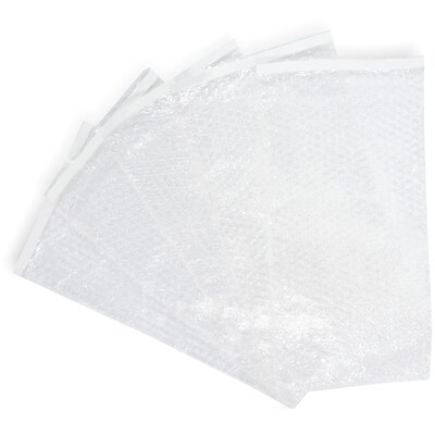 Coastwide Professional™ 8" x 15.5" Self-Seal 3/16" Bubble Bags, 100/Carton (CW53986)