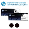 HP 83X Black Toner Cartridge, High Yield (CF283X), 2-Pack