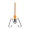 Coastwide Professional™ 53 Wedge Dust Mop Frame and Handle, Wood (CW56768)
