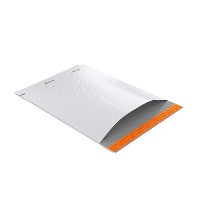 Coastwide Professional Self-Sealing Poly Mailer, 12 x 15.5, White, 100/Pack (CW56606)