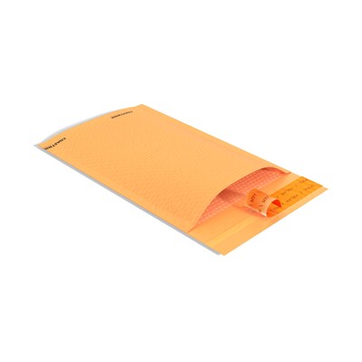 Coastwide Professional™ 6.75" x 9" Self-Sealing Bubble Mailer, #0, Kraft, 250/Pack (CW56637B)