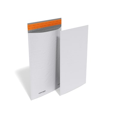 Coastwide Professional™ 9.13 x 13.25 Self-Sealing Bubble Mailer, #3, White with Gray Interior, 100/Carton (CW56618B)