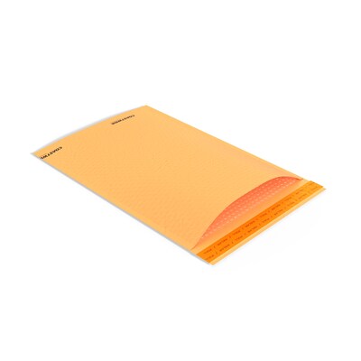 Coastwide Professional™ 11.25 x 15 Self-Sealing Bubble Mailer, #5, Kraft, 100/Pack (CW56638B)