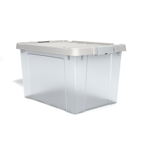 Rubbermaid Roughneck 31 Qt/ 7.75 Gal Clear Stackable Storage