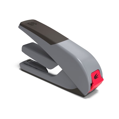 Quill Brand® Contemporary Desktop Stapler, 20 Sheet Capacity, Metallic  Black (79604Q)