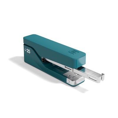 TRU RED™ Desktop Stapler, 25-Sheet Capacity, Teal (TR58100)