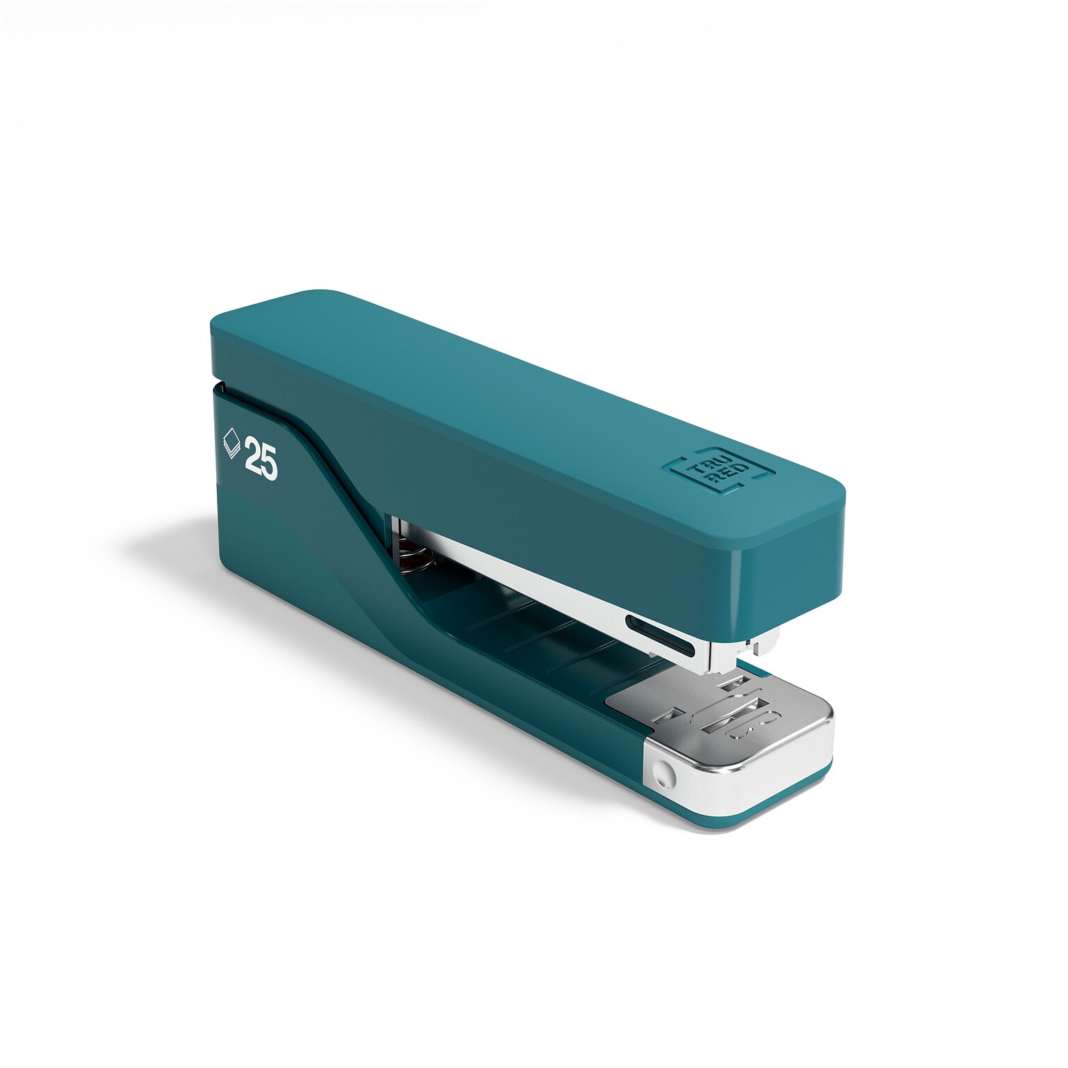 TRU RED™ Desktop Stapler, 25-Sheet Capacity, Teal (TR58100)