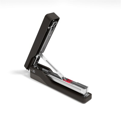 TRU RED™ Desktop Stapler, 20-Sheet Capacity, Black (TR58082)