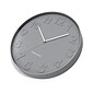 Union & Scale™ Essentials Wall Clock, Plastic, 12" (UN57805)
