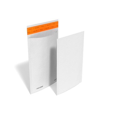 Coastwide Professional™ 6.75 x 9 Self-Sealing Bubble Mailer, #0, White, 250/Pack (CW56643)