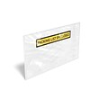 Coastwide Professional™ Packing List Enclosed Envelope, 5.5 x 10, Yellow, 1000/Carton (CW56499)