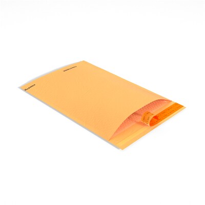 Coastwide Professional™ 10.25" x 13.5" Self-Sealing Bubble Mailer, #4, Kraft, 100/Carton (CW56595B)