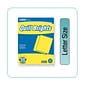 Quill Brand® Brights Multipurpose Paper, 20 lbs., 8.5" x 11", Lemon Yellow, 500 Sheets/Ream (722431)