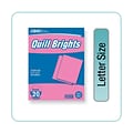 Quill Brand® Brights Multipurpose Colored Paper, 20 lbs., 8.5 x 11, Pink, 500 Sheets/Ream (722421)