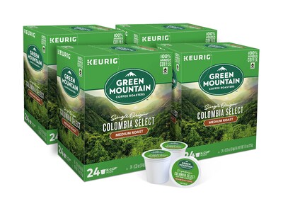 Green Mountain Colombia Select Coffee Keurig K-Cup Pods, Medium Roast, 96/Carton (6003) | Quill