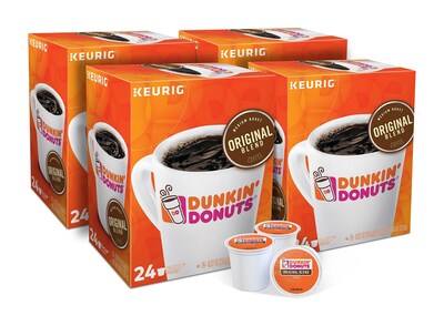 Dunkin' Original Blend Coffee Keurig® K-Cup® Pods, Medium Roast, 88/Carton (400845)