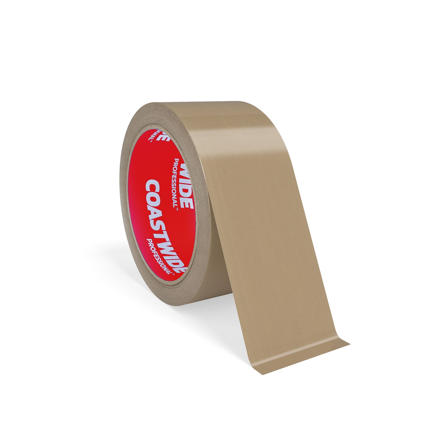 Coastwide Professional™ 2 x 55 yds. Industrial Packing Tape, Tan, 36/Carton (CW55988)