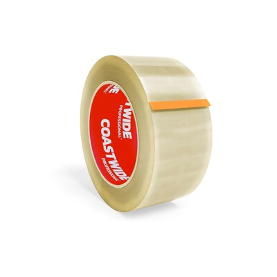 2 inch x 110 Yards Red Color Carton Box Sealing Packing Packaging Tape 2 Mil Thick 12 Rolls, Size: 2 x 110 Yards