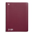 2021 TRU RED 8 x 11 Appointment Book, Purple (TR58471-21)