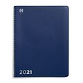 2021 TRU RED 8 x 11 Appointment Book, Blue (TR58470-21)