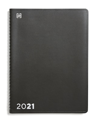 2021 TRU RED™ 8 x 11 Appointment Book, Black (TR21494-21)