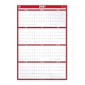 2021 TRU RED™ 24 x 36 Wall Calendar, Red (TR53903-21)