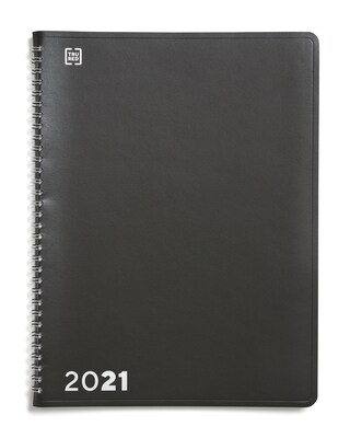 2021 TRU RED™ 8 x 11 Planner, Black (TR52184-21)