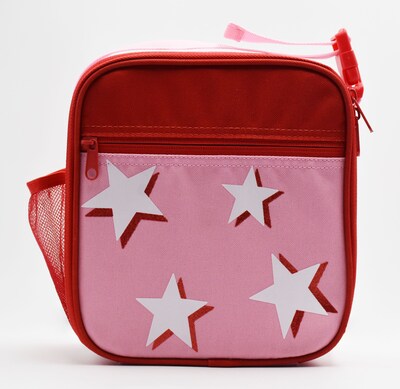 Pep Rally Lunch Bag, Pink/Red (58855)