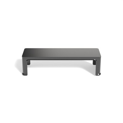 TRU RED™ 26 Plastic Desk Shelf, Black (TR58203)