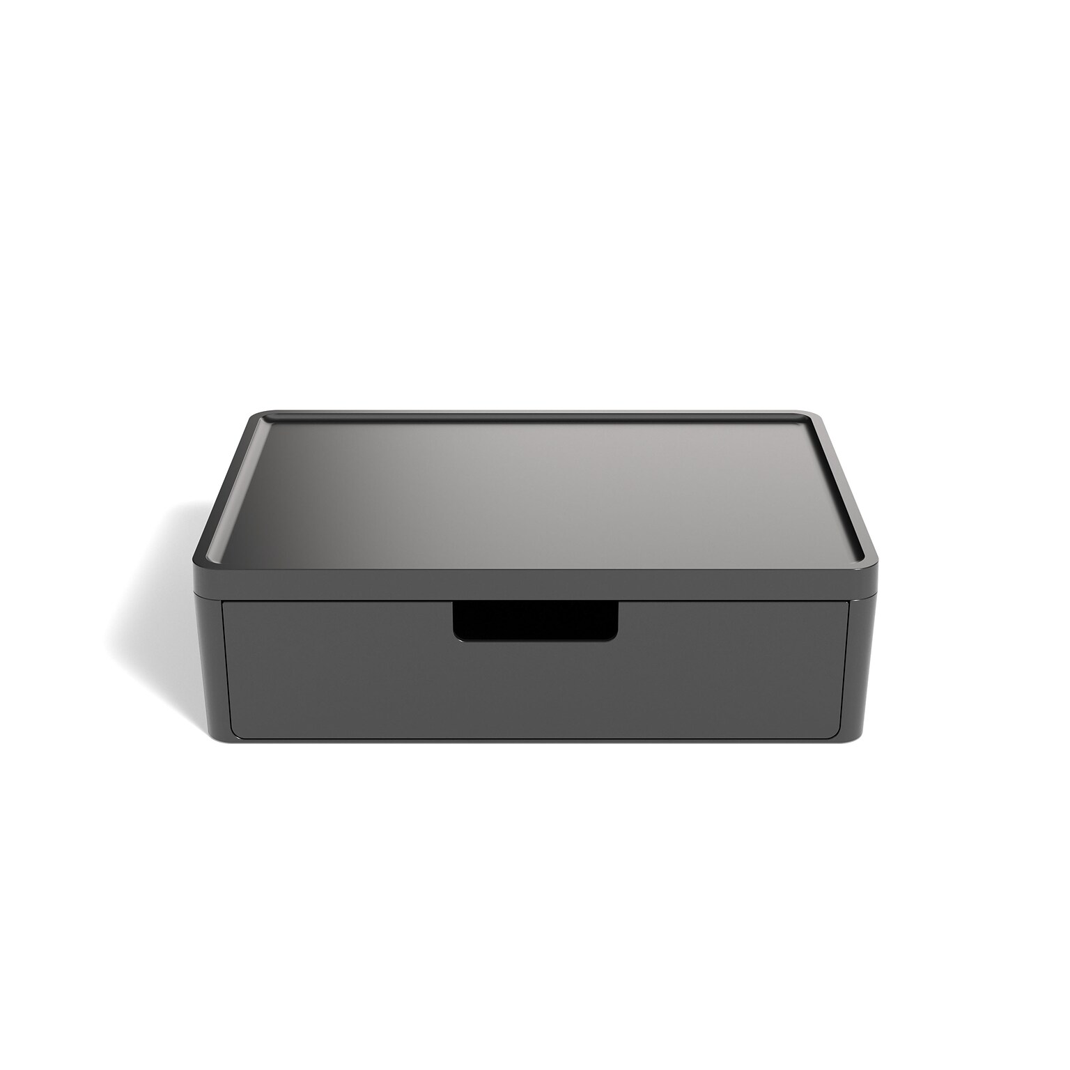 TRU RED™ Plastic Phone Stand Organizer, Black (TR58208)