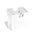TRU RED™ 3-Way Incline Vertical Sorter Six Pocket Plastic Wall File, White (TR58199)