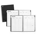 2021 TRU RED™ 8 x 11 Appointment Book, Black (TR21488-21)