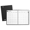 2021 TRU RED™ 8 x 11 Appointment Book, Black (TR52182-21)