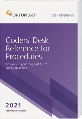 Optum360 2021 Coders’ Desk Reference for Procedures, Softbound (CDR21)
