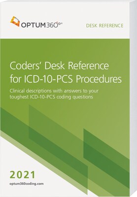 Optum360 2021 Coders’ Desk Reference for ICD-10-PCS Procedures, Softbound (ITDRP21)