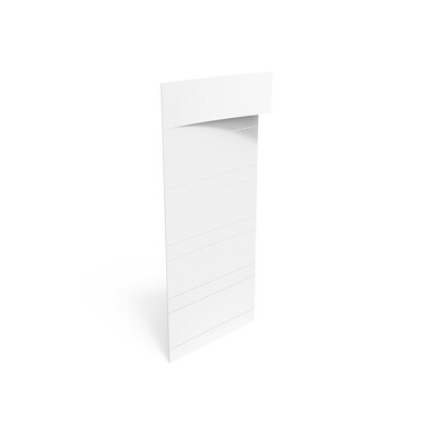 TRU RED™ Hanging Folder Tab Insert, 2", White, 100/Pack (TR117762)
