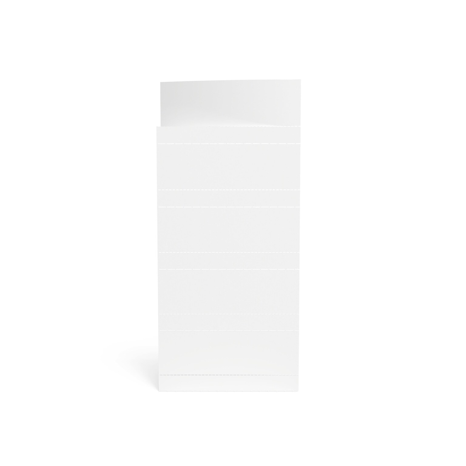 TRU RED™ Hanging Folder Tab Insert, 2, White, 100/Pack (TR117762)