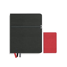 TRU RED™ Large Mastery with Pocket Journal, Black/Red (TR58436-CC)