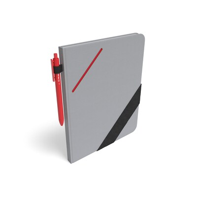 TRU RED™ Large Starter Journal, Gray (TR58413)