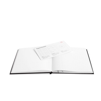 TRU RED™ Square Explore Journal, Dotted, Black (TR58432-CC)