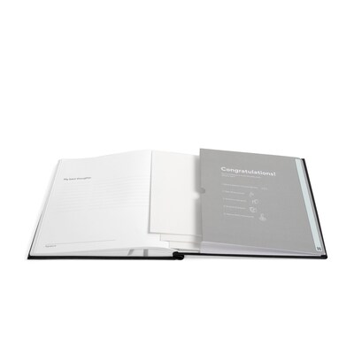 TRU RED™ Square Explore Journal, Dotted, Black (TR58432-CC)