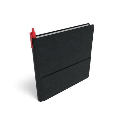 TRU RED™ Square Explore Journal, Dotted, Black (TR58432-CC)