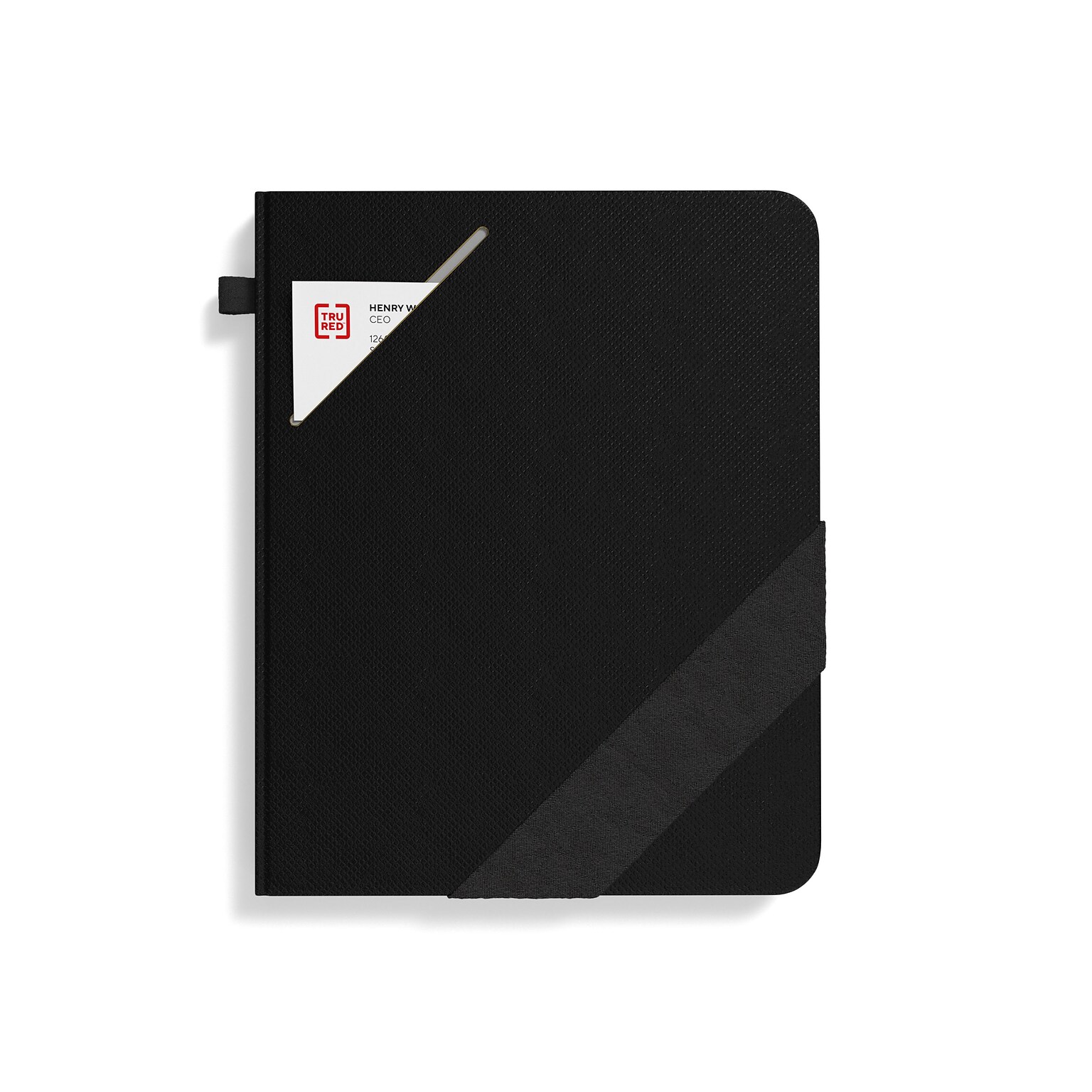 TRU RED™ Large Starter Journal, Black (TR58412)