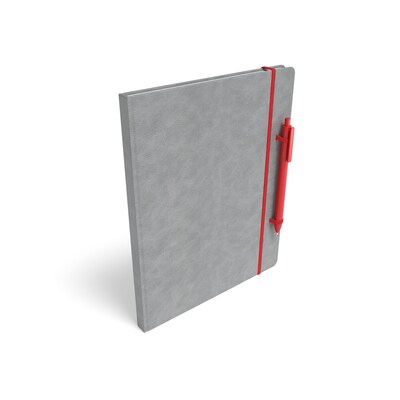 TRU RED™ Large Explore Journal, Dotted, Gray (TR58431)