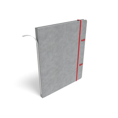 TRU RED™ Large Explore Journal, Dotted, Gray (TR58431)