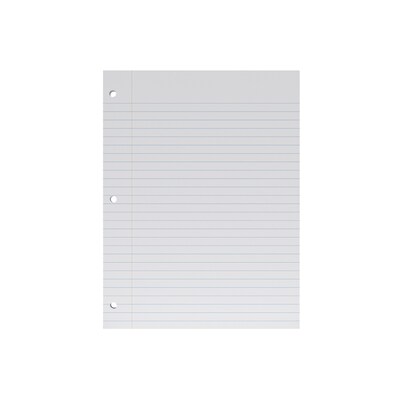 TRU RED™ Wide Ruled Filler Paper, 8 x 10.5, White, 120 Sheets/Pack, 36 Packs/Carton (TR37426)
