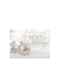 Custom Season's Greetings Pearl Ornament Cards, with Envelopes, 7" x 5", 25 Cards per Set